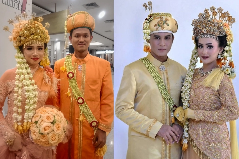 Bikin Pangling! 9 Inspirasi Baju Pernikahan Adat Jawa yang Anggun, Sakral dan Timeless 17 hipwee-Manten Pegon Surabaya