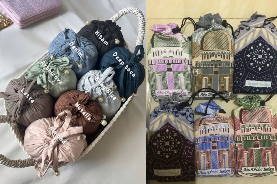 13 Ide Kado untuk Guru Wali Kelas Perempuan yang Cantik dan Anti Gagal 23 hipwee-Mukena atau Sajadah Travel Lipat