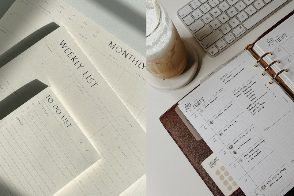 13 Ide Kado untuk Guru Wali Kelas Perempuan yang Cantik dan Anti Gagal 16 hipwee-Planner atau Agenda Aesthetic