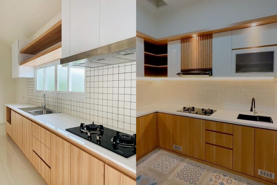 11 Inspirasi Warna Keramik Dinding Dapur yang Bagus dan Stylish agar Dapur Makin Estetik 15 hipwee-Warm White, Warna Keramik Dinding Dapur yang Bagus untuk Dapur Kecil