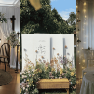 10 Backdrop Lamaran Simpel & Aesthetic yang Bikin Momen Makin Spesial