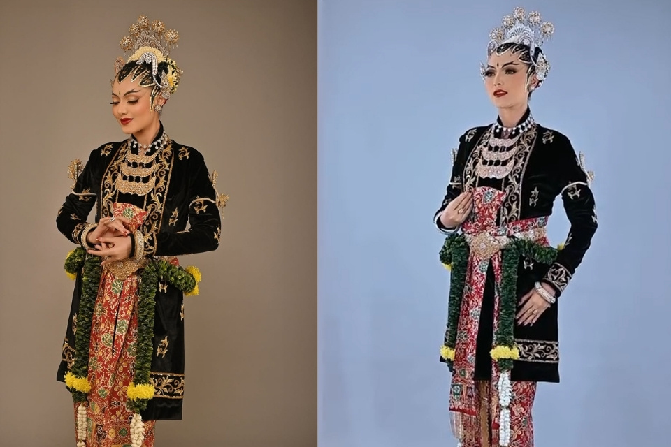 Bikin Pangling! 9 Inspirasi Baju Pernikahan Adat Jawa yang Anggun, Sakral dan Timeless 11 hipwee-baju Paes Ageng Jangan Menir