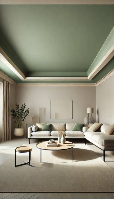 7 Warna Cat Plafon yang Bagus untuk Hunian Modern 13 cat plafon sage green