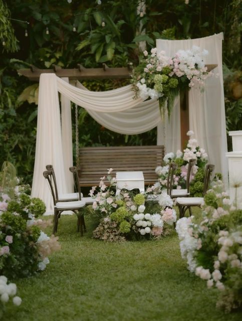 9 Ide Dekorasi Akad Nikah Paling Bagus, Bisa Disesuaikan dengan Tempat Acara 14