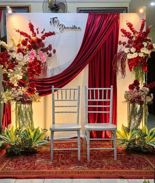 10 Ide Dekorasi Pernikahan Simple di Rumah yang Aesthetic dan Berkesan 11