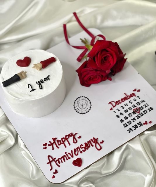 10 Ide Kue Anniversary Pernikahan yang Romantis, Simple, dan Bikin Pasangan Terharu 17