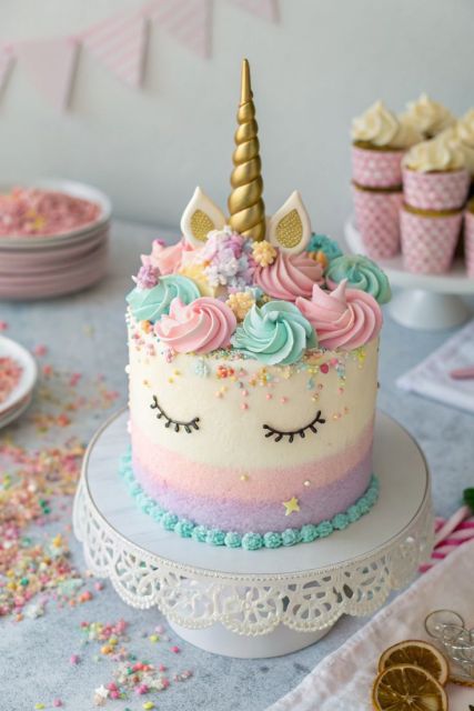 Ide Kue Ulang Tahun Anak Perempuan yang Lucu, Aesthetic, dan Cantik! 14