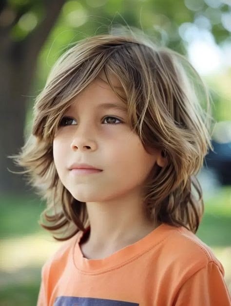 7 Model Rambut Anak Laki-Laki Gondrong Keren & Praktis 8 long layer cut