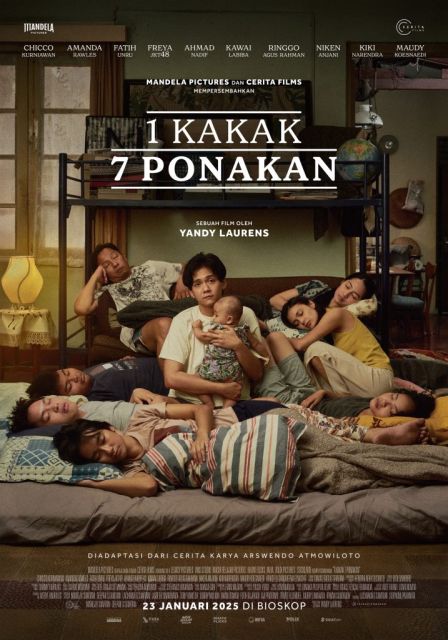 10 Rekomendasi Film Keluarga Indonesia Terbaik yang Hangat dan Penuh Makna 14 hipwee-rekomendasi film keluarga Indonesia 1 Kakak 7 Ponakan