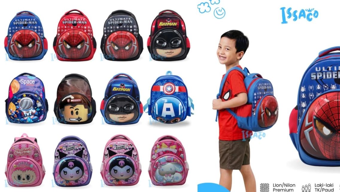 9 Rekomendasi Tas Anak TK Laki-laki yang Keren dan Siap Temani Aktivitasnya di Sekolah 10