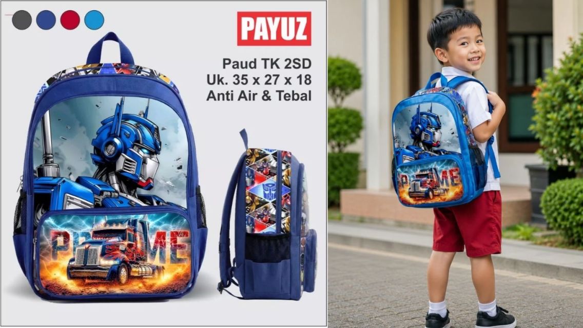 9 Rekomendasi Tas Anak TK Laki-laki yang Keren dan Siap Temani Aktivitasnya di Sekolah 15