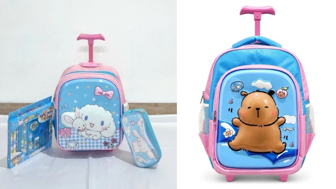 9 Rekomendasi Tas Anak TK Perempuan yang Lucu, Ringan, dan Bikin Si Kecil Semangat Sekolah 16