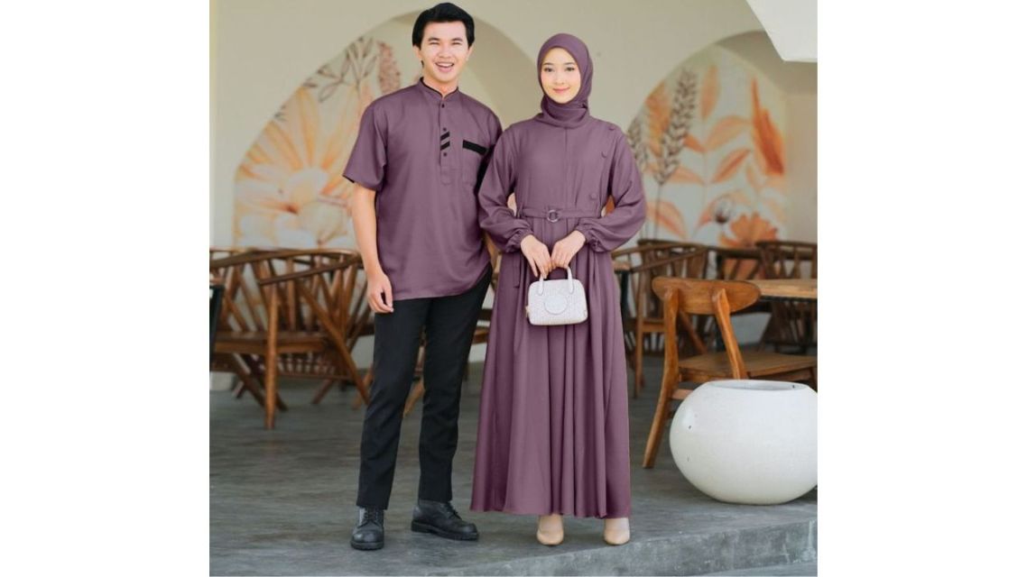 15 Ide Outfit Kondangan Couple Stylish, Serasi & Elegan 22 Outfit couple kondangan (6)