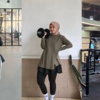 7 Outfit Gym Wanita Hijab yang Modis, Sopan, dan Nyaman