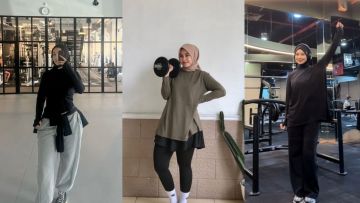7 Outfit Gym Wanita Hijab yang Modis, Sopan, dan Nyaman