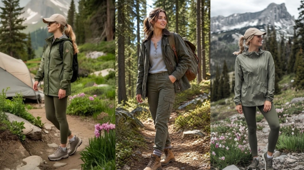 14 OOTD Camping Wanita Kekinian yang Stylish, Nyaman, dan Instagramable 23 OOTD camping wanita (8)