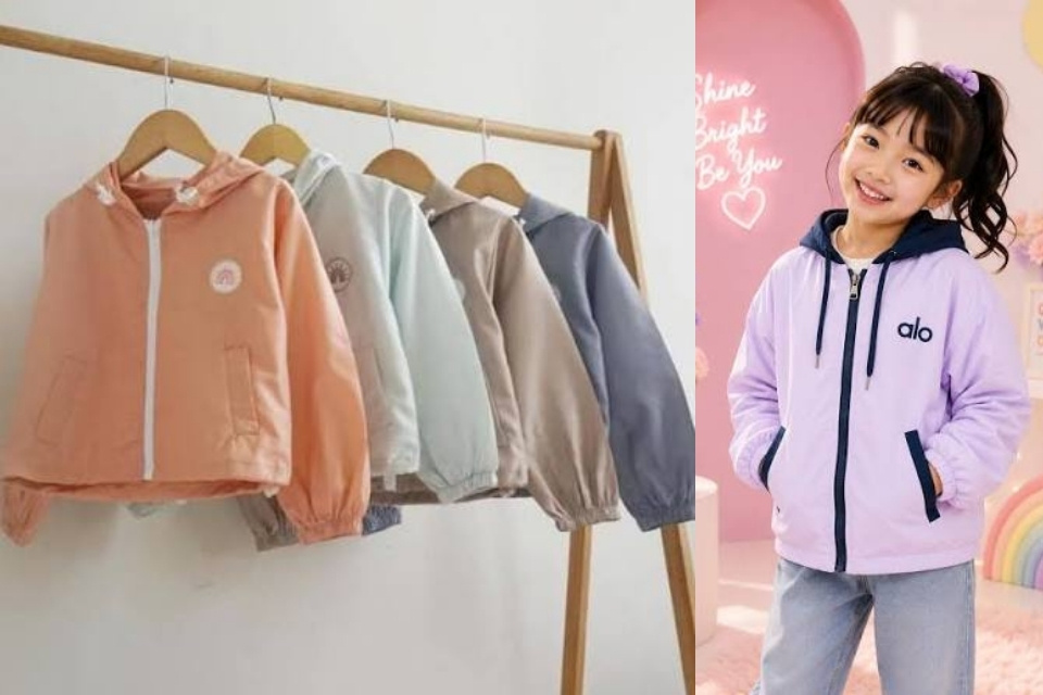 7 Jaket Anak Perempuan yang Keren, Murah, dan Lucu Buat Si Kecil Makin Stylish 12 hipwee-Jaket Parasut Ringan Warna Pastel