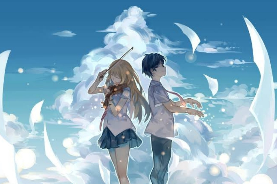Rekomendasi Anime Romance yang Bikin Baper Tanpa Harus Jadi Wibu Dulu 12 hipwee-Your Lie in April