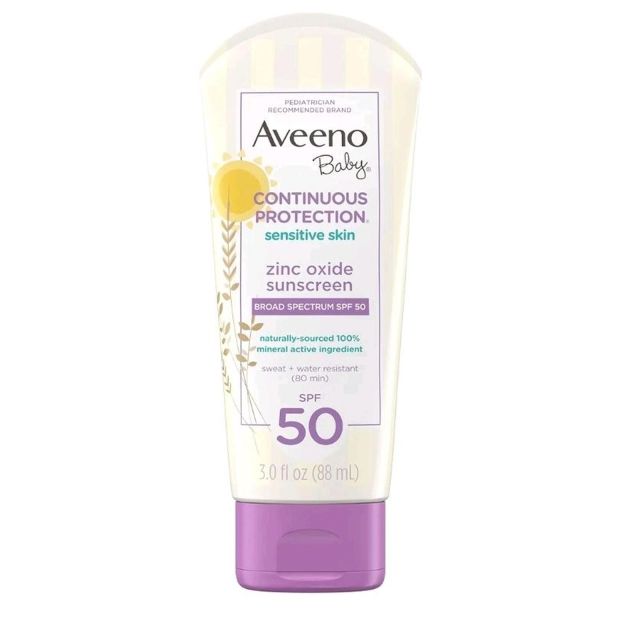 11 Sunscreen untuk Anak SD yang Aman Digunakan 16 aveeno baby continuous protection spf 50