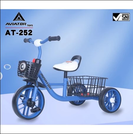 Rekomendasi Sepeda Anak Roda 3 Murah dan Bagus 14 aviator at-252 big basket