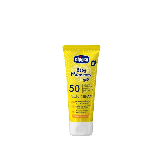 11 Sunscreen untuk Anak SD yang Aman Digunakan 14 chicco baby moments sun cream spf 50+
