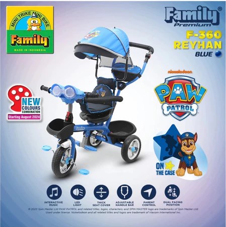 Rekomendasi Sepeda Anak Roda 3 Murah dan Bagus 16 family reyhan f-360