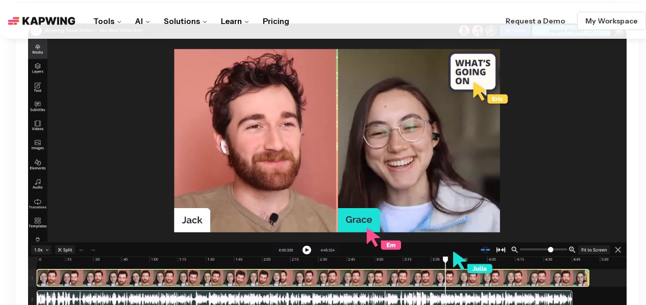 Easy To Use Free Online Video Background Remover 11 kapwing ai video editor