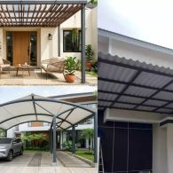 Inspirasi Model Kanopi Teras Depan Rumah yang Awet dan Bikin Fasad Makin Cantik