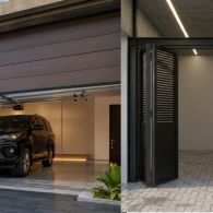 Inspirasi Model Pintu Garasi Terbaru yang Bagus, Awet dan Mudah Dirawat