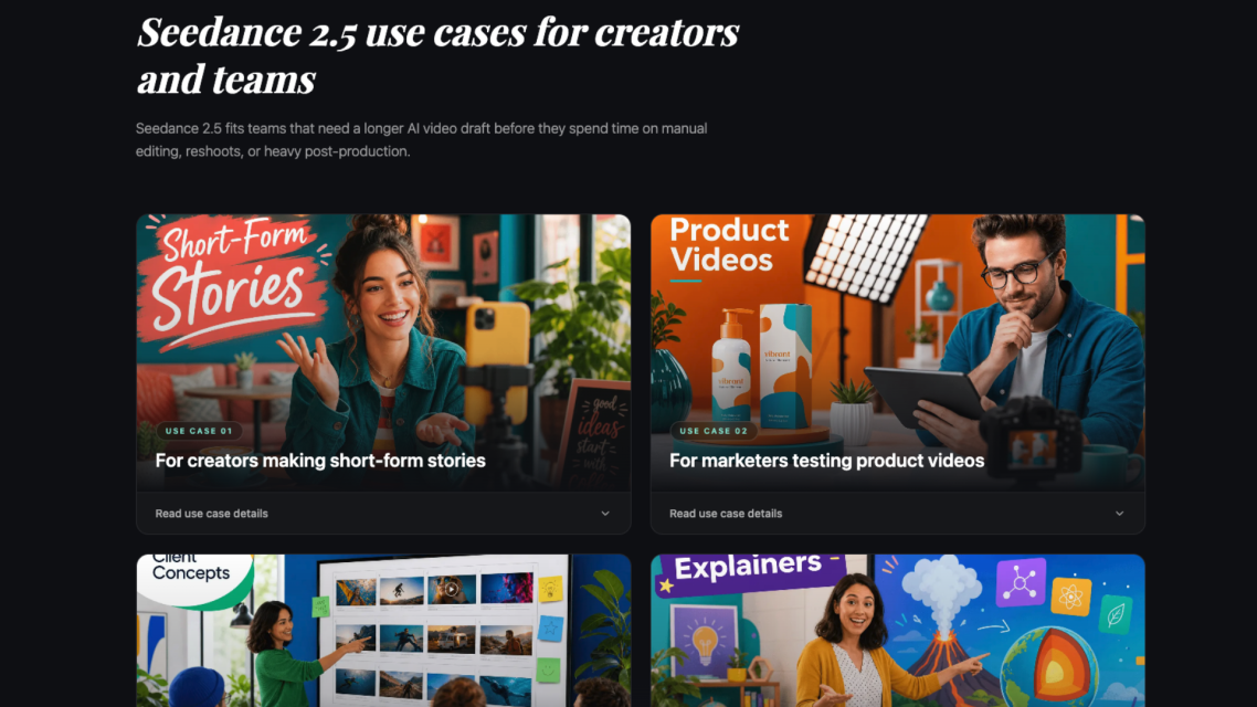 Why Creators Are Paying Attention to Seedance 2.5 Before Its Launch 9 seedance ai video generator