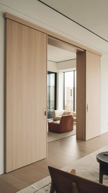 7 Model Pintu Kamar Minimalis Elegan untuk Hunian Modern 10 sliding doors