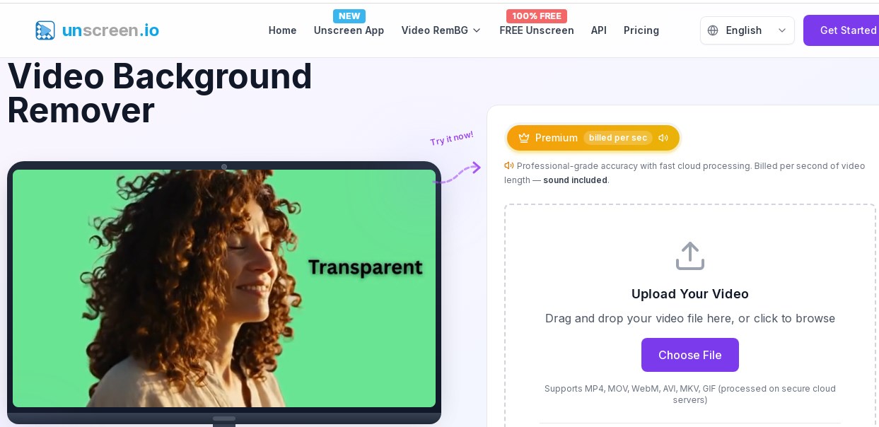 Easy To Use Free Online Video Background Remover 10 unscreen
