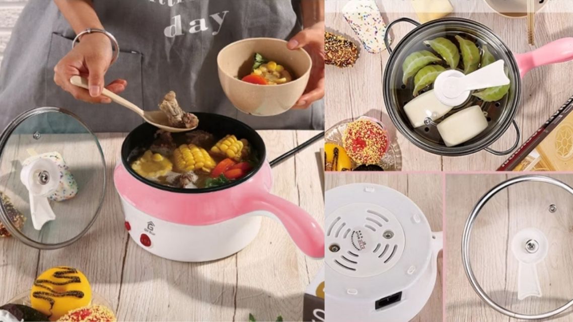 12 Panci Listrik Serbaguna Low Watt Terbaik, Hemat, Multifungsi & Cocok untuk Anak Kos 25 Panci listrik serbaguna low watt (12)