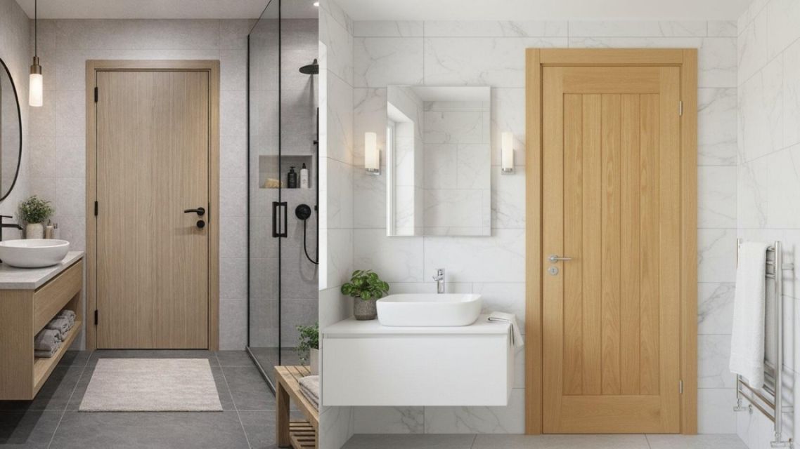 12 Model Pintu Kamar Mandi Modern yang Bikin Rumah Makin Estetik 20 Model pintu kamar mandi (7)