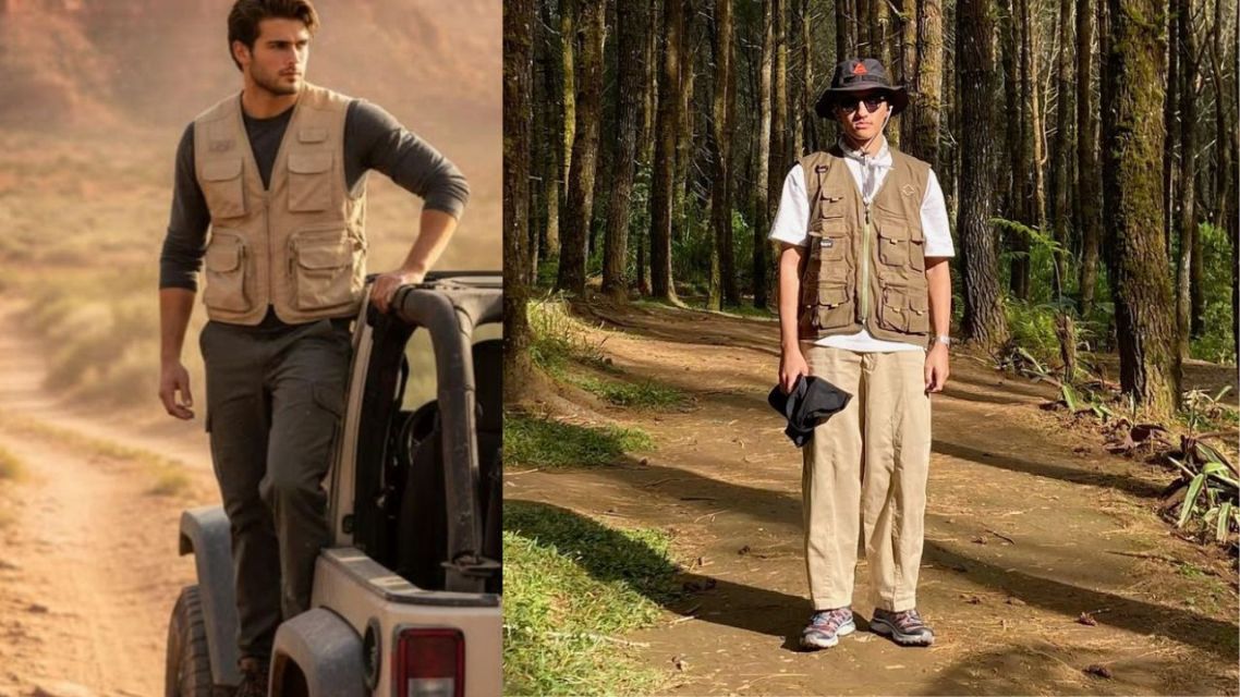 12 OOTD Camping Pria yang Keren, Nyaman, dan Siap Menjelajah Alam 16 OOTD camping pria (3)