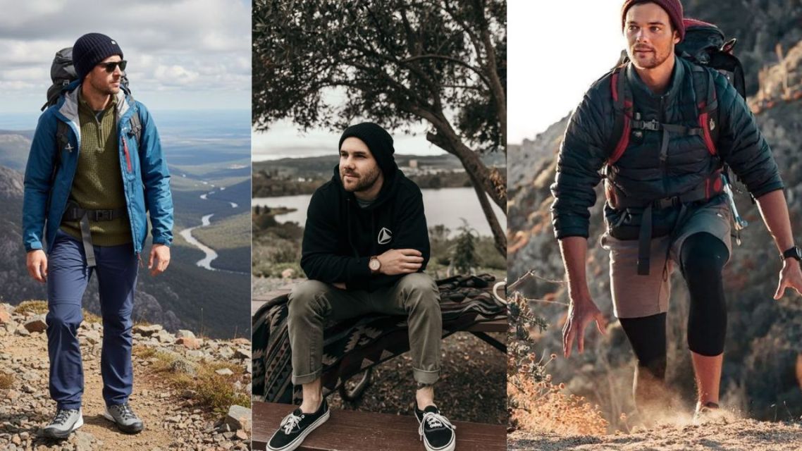 12 OOTD Camping Pria yang Keren, Nyaman, dan Siap Menjelajah Alam 25 OOTD camping pria (12)