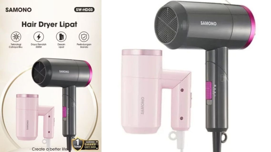 Rekomendasi Hair Dryer Low Watt yang Cepat Kering & Hemat Listrik! 14 Hair Dryer low watt(2)