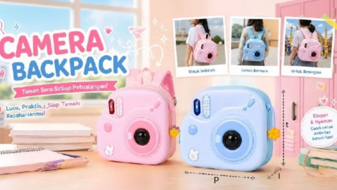 15 Tas Anak Perempuan untuk Jalan-Jalan yang Lucu & Praktis Bikin Si Kecil Makin Stylish 18 Tas Anak Perempuan untuk Jalan Jalan (2)
