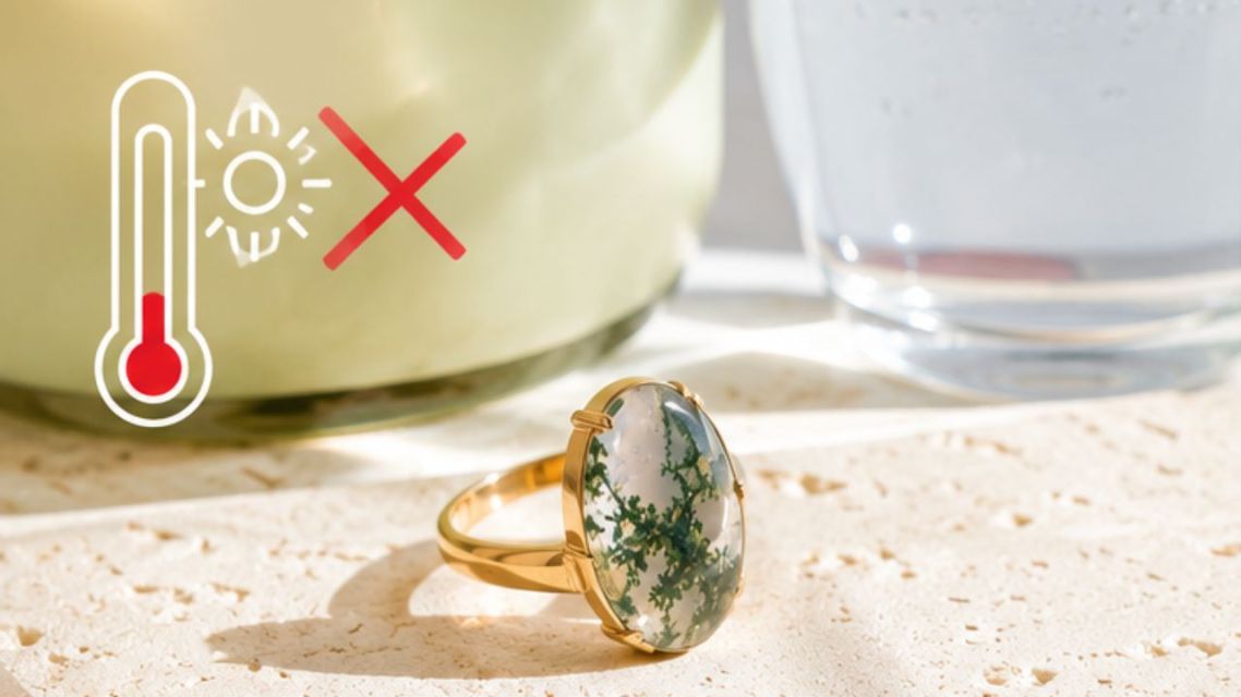 The Simple Moss Agate Care Routine That Keeps Your Jewelry Looking Brand New 13 Avoid Extreme Heat