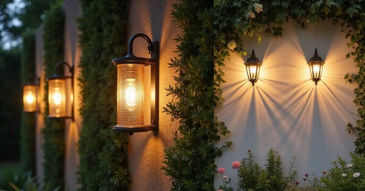 9 Model Lampu Taman Minimalis yang Bikin Suasana Halaman Makin Estetik 12 lampu taman dinding outdoor up and down minimalis