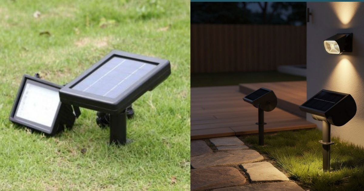 9 Model Lampu Taman Minimalis yang Bikin Suasana Halaman Makin Estetik 13 model lampu taman tenaga surya solar light tanpa kabel