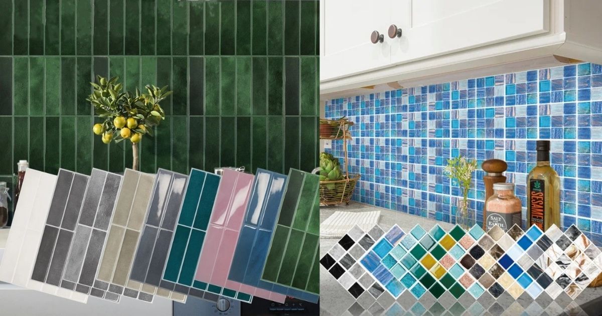 7 Stiker Dapur Tahan Panas untuk Dinding dan Meja yang Mudah Dibersihkan 10 hipwee-Motif Keramik Subway Tile