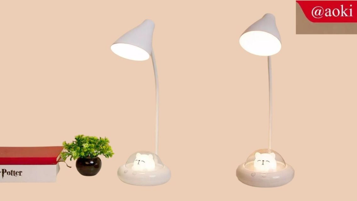 10 Lampu Meja Belajar Estetik Ini Bisa Memperindah Kamarmu, Cocok Buat Ngonten! 15