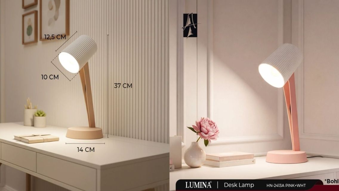 10 Lampu Meja Belajar Estetik Ini Bisa Memperindah Kamarmu, Cocok Buat Ngonten! 17