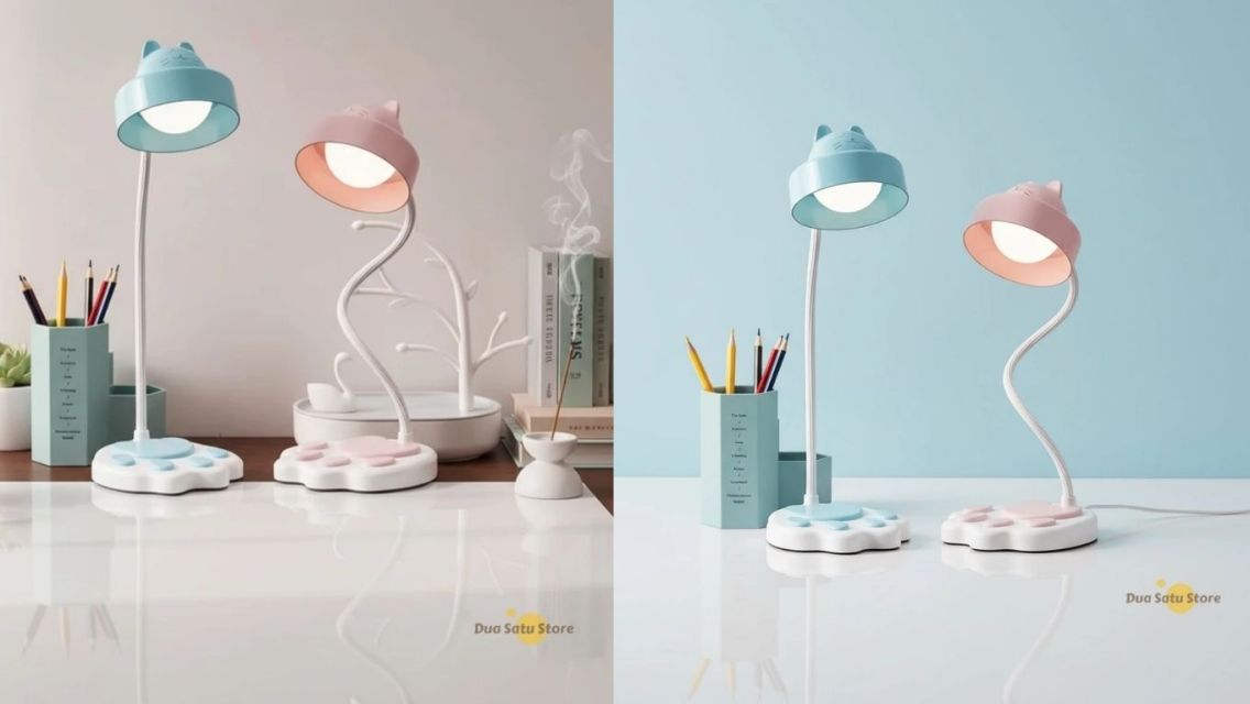 10 Lampu Meja Belajar Estetik Ini Bisa Memperindah Kamarmu, Cocok Buat Ngonten! 11