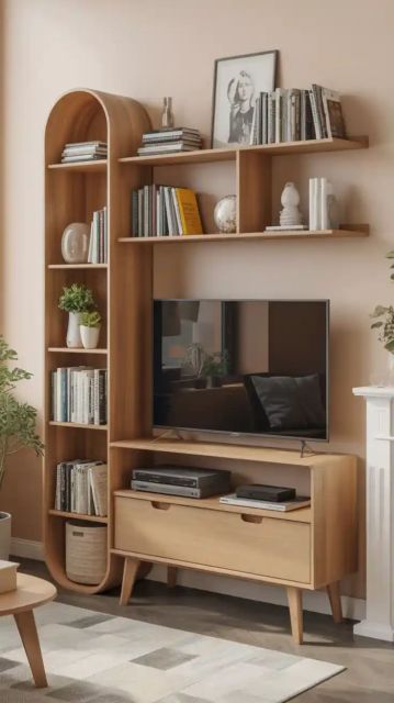 rak tv minimalis multifungsi