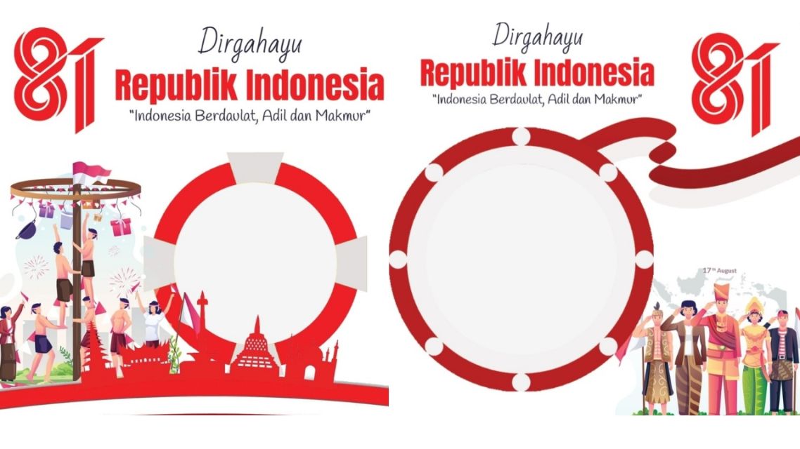 15 Link Twibbon HUT RI 17 Agustus 2026 Siap Pakai dan Cara Menggunakannya! 6 Twibbon pilihan 2026