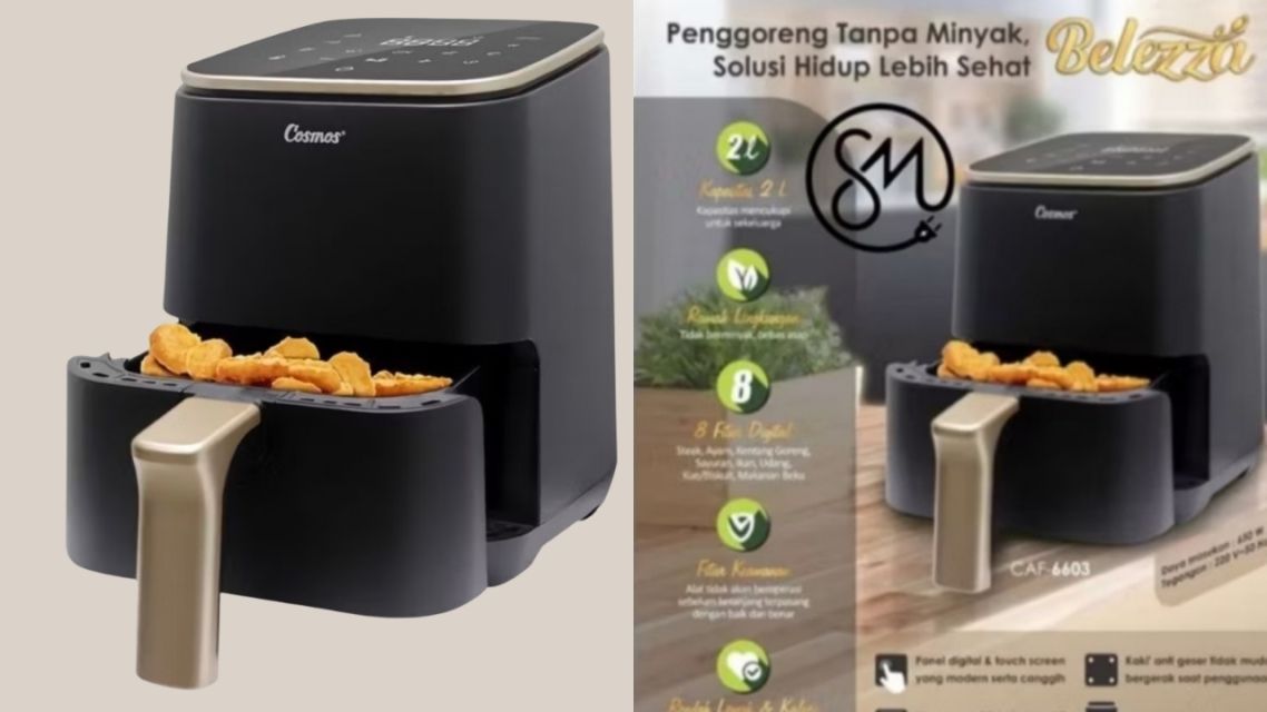 11 Rekomendasi Air Fryer Low Watt yang Hemat Listrik dan Praktis Dipakai 19 Air fryer low watt (7)