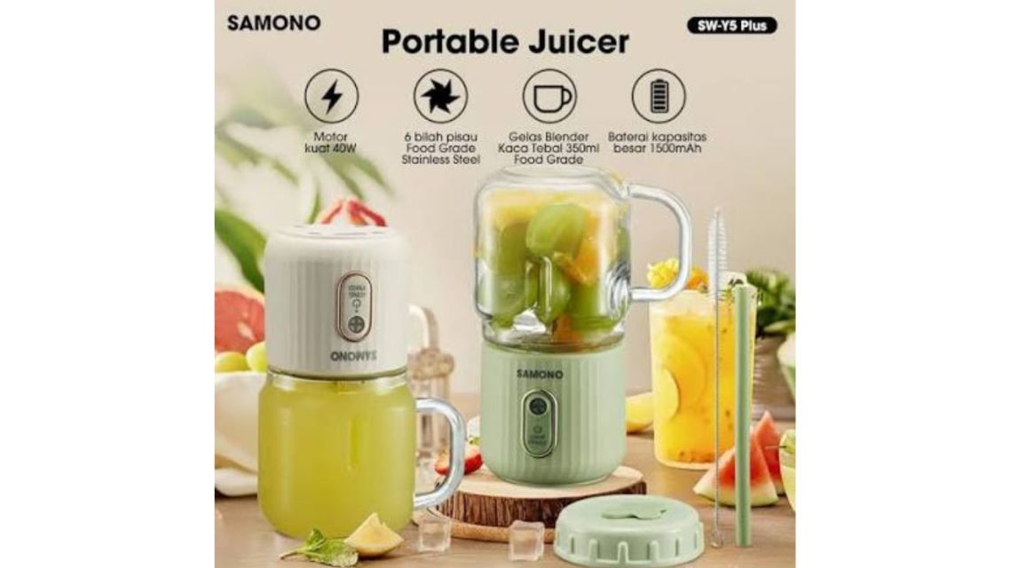 11 Rekomendasi Blender Portable, Praktis Bikin Jus di Mana Saja 16 Rekomendasi Juicer Portable (4)