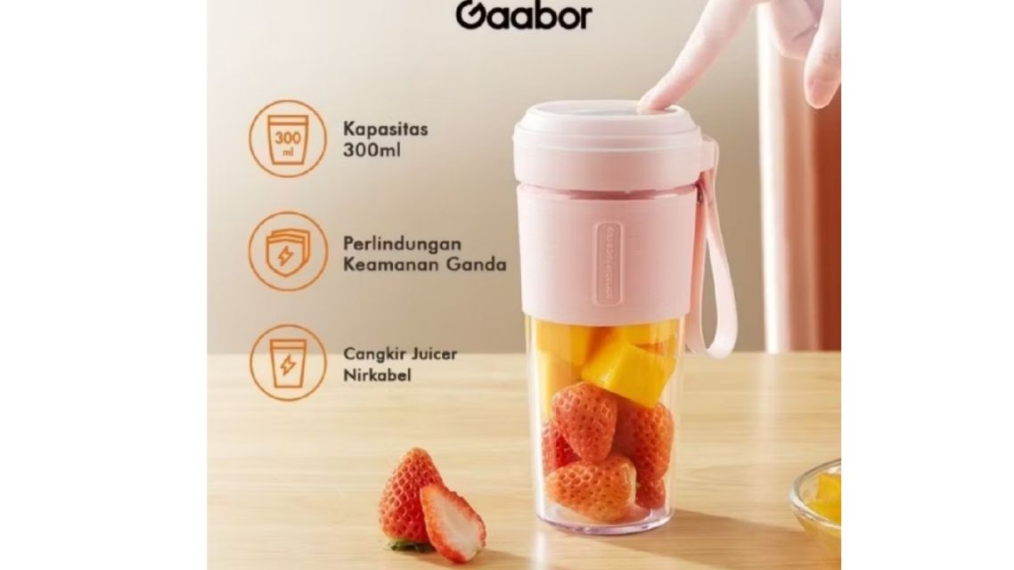 11 Rekomendasi Blender Portable, Praktis Bikin Jus di Mana Saja 21 Rekomendasi Juicer Portable (9)